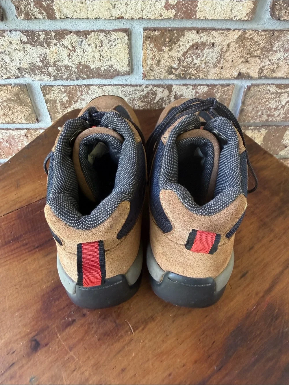Lands' End Suede Trail Hiking Boots Women’s Size 7M